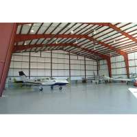 Ready Made Modern Big Span Steel Structure Aircraft Hangar